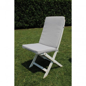 Cuscino sfoderabile in poliestere idrorepellente 95x44 cm spessore 4