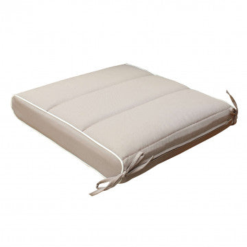 Cuscino seduta sfoderabile poliestere idrorepellente 40x40 cm spessore 8