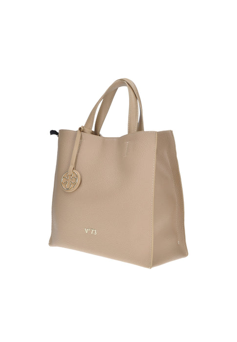 73BS9CI01 Borsa A Mano Blake In Ecopelle Con Chiusura A Cerniera E Tracolla 30x28x14 Cm Elegante