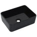 Lavandino 40x30x13 cm in Ceramica Nero  Hobby Shop Solution   