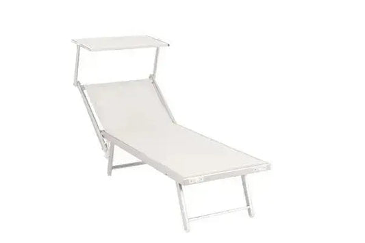 Lettino aluminio texil.beach maxi diversi colori LETTINO HOBBYSHOP GRIGIO  