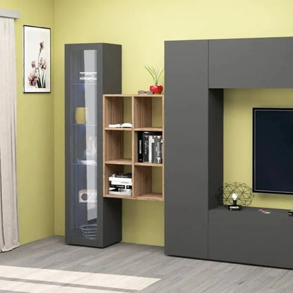 Libreria in Acero Wotan - Dimensioni 60 x 25 x 90 cm Librerie made in italy Web forniture   
