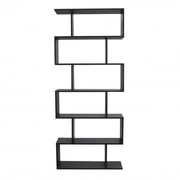 Libreria Alana Antracite, 80x23,5x190,5 Librerie Hobby Shop Solution   