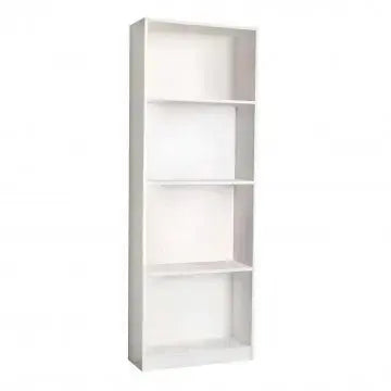 Libreria Line Bianca, 60x24x170 Librerie Hobby Shop Solution   