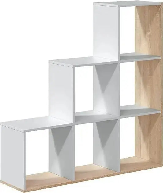 Libreria Box Bianca Lucida con Ripiani e Scomparti Librerie FORES   