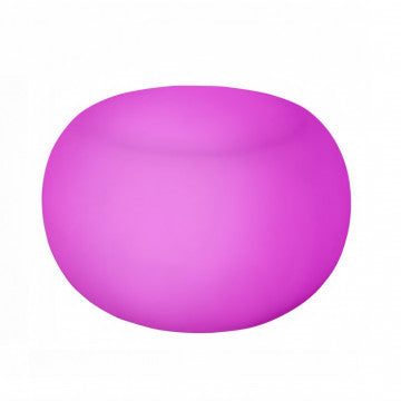 Tavolino luminoso in polietilene, 68x68x41 cm, ricaricabile USB