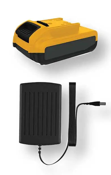Batteria di ricambio e caricabatterie compatibili per avvitatore a percussione 20V, accessori essenziali per prolungare l'uso e la praticità