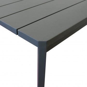 Tavolo struttura alluminio verniciato, dimensioni 200x100x75 cm, peso 29 kg