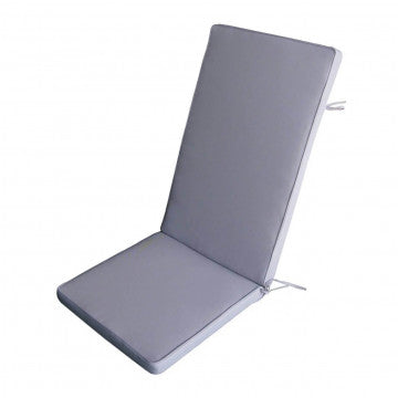 Cuscino sfoderabile in poliestere idrorepellente 95x44 cm spessore 4