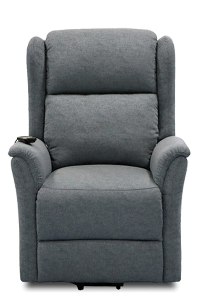 Poltrona relax 2 motori meccanismo elettrico cm.72x86x110h Poltrone massaggianti Hobby Shop Solution GRIGIO  