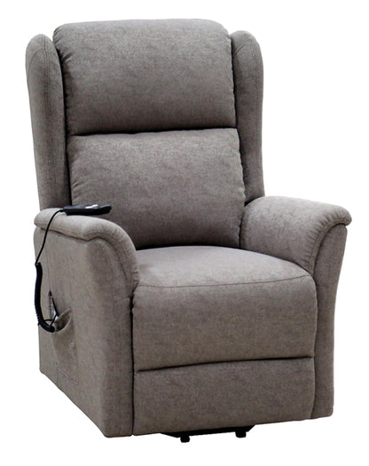 Poltrona relax 2 motori meccanismo elettrico cm.72x86x110h Poltrone massaggianti Hobby Shop Solution TORTORA  
