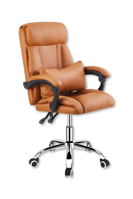 Poltrona Ufficio Mia Brown 68x63x116/126h – Ergonomica e Reclinabile