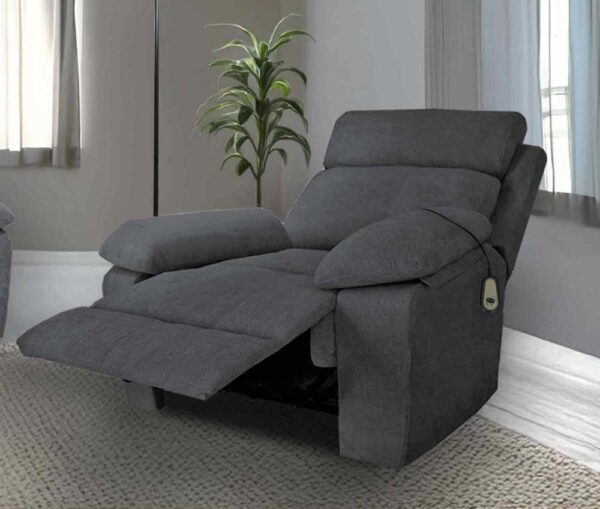 Poltrona Recliner Motorizzata POSEIDON 92x93x101 cm con Aiuto Alzata e Telecomando