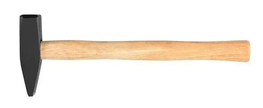 Martello tedesco M-legno da 100gr con testa in acciaio forgiato e manico in legno verniciato, ideale per lavori di precisione.