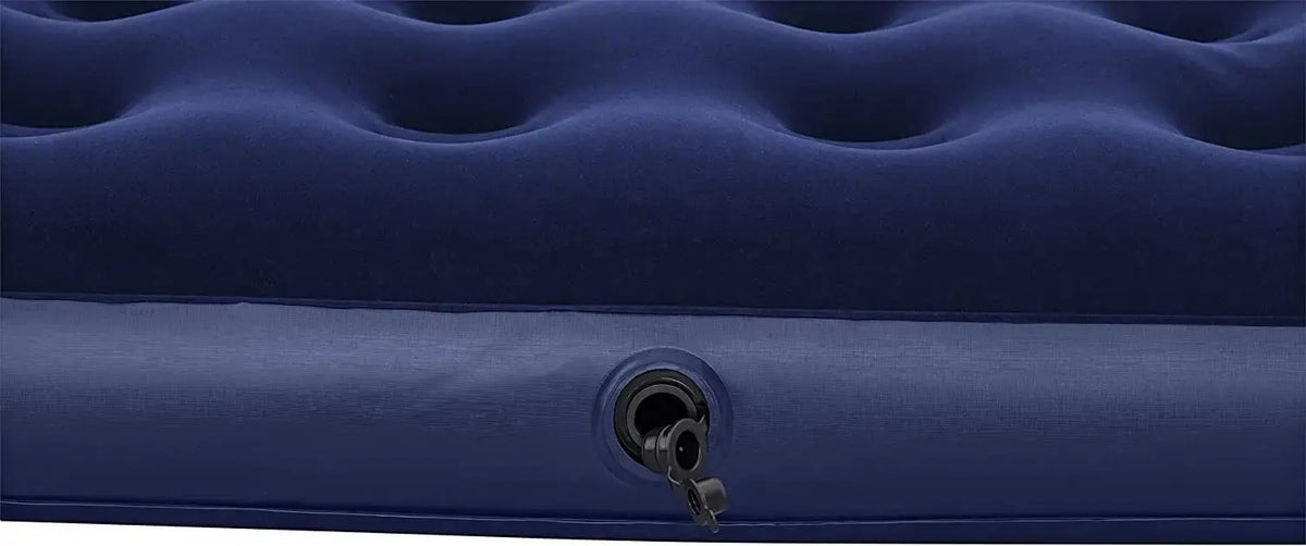 Materasso gonfiabile floccato airbed blu 203x152x22 Materassini ad aria BESTWAY   