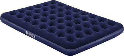 Materasso gonfiabile floccato airbed blu 203x152x22 Materassini ad aria BESTWAY   