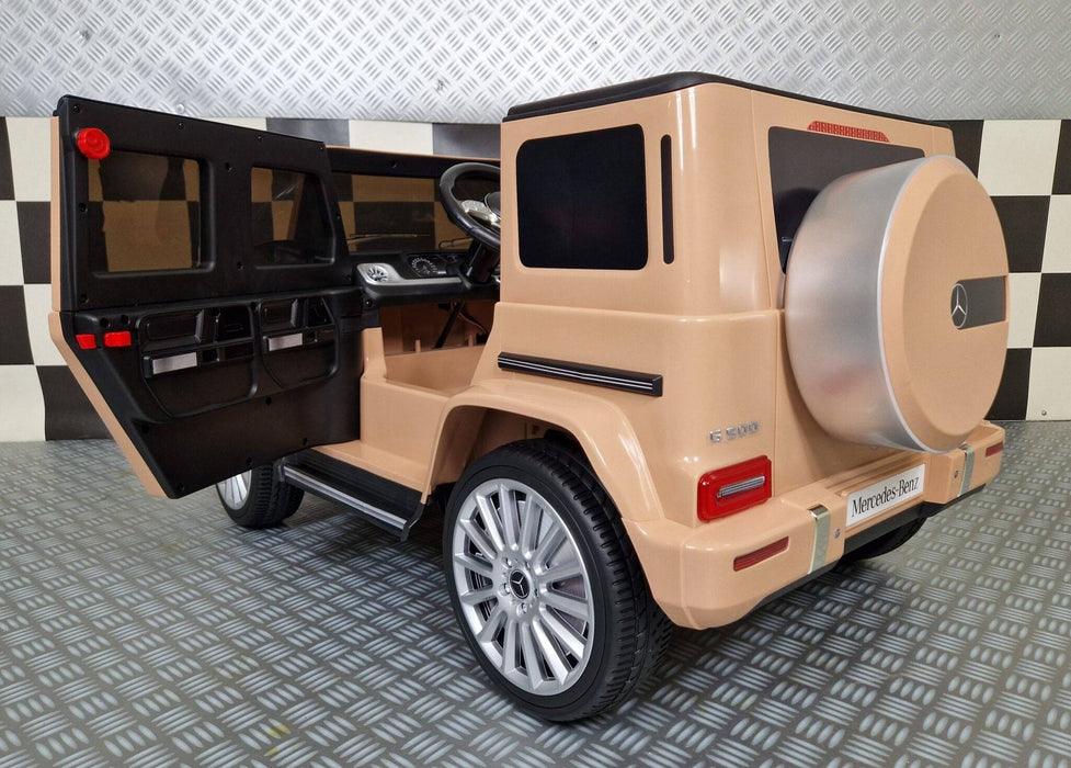 Auto Elettrica per Bambini Mercedes G500 12 V – Colore Sabbia