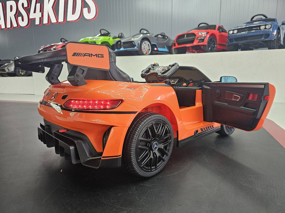 Auto Elettrica per Bambini Mercedes GT3 AMG 12 V – Arancione