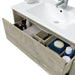 Mobile Bagno Sospeso Rovere Alaska (80x45x59h cm) con 1 Cassetto e Ripiano Set di mobili per bagno FORES   