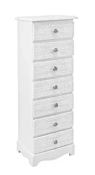Mobile cassettiera blanc 7 cassetti 29x23x89h Cassettiere ANDREA BIZZOTTO   