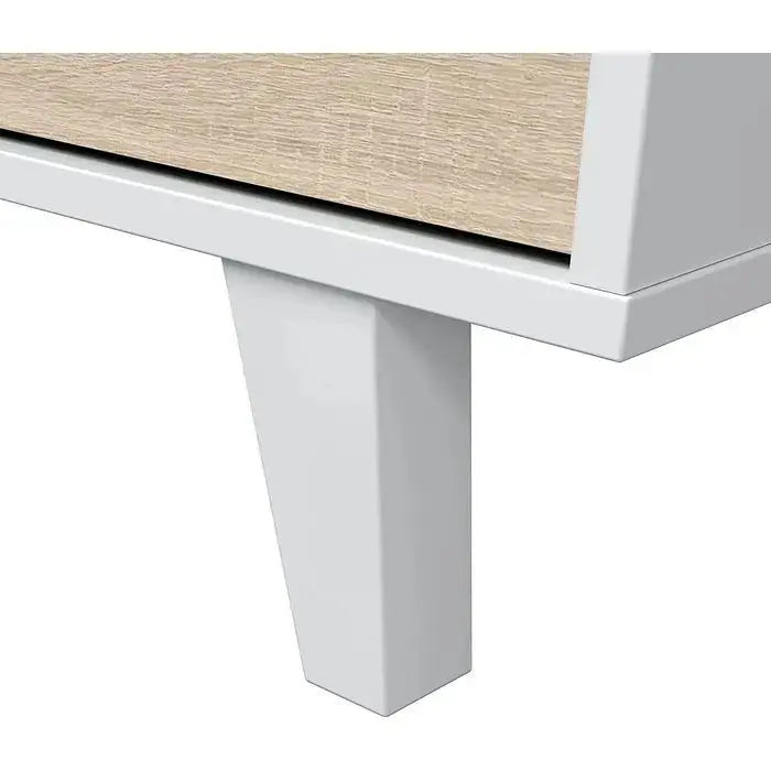 Mobile credenza 3 ante 154x41x75h bianco lucido canadian Buffet e credenze FORES   