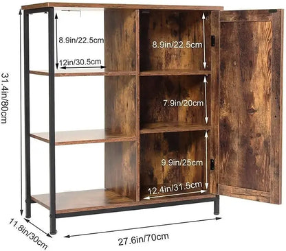 Mobile industrial 1anta + 3ripiani  70x35x80h Set di mobili per cucina e sala da pranzo Hobby Shop Solution   
