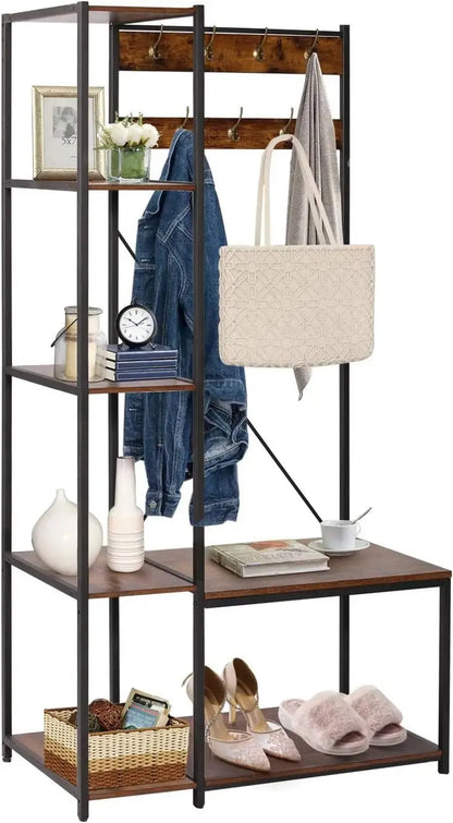 Mobile ingresso industrial  110x40x180h Cassapanche e panche per ingressi Hobby Shop Solution   