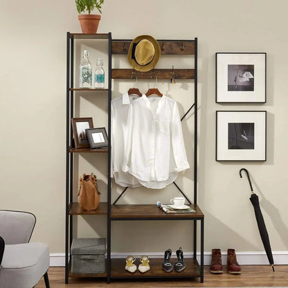 Mobile ingresso industrial  110x40x180h Cassapanche e panche per ingressi Hobby Shop Solution   