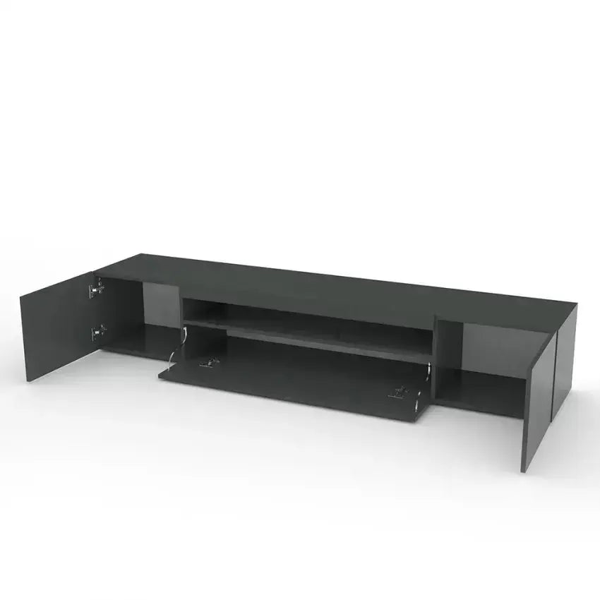Mobile Porta TV Daiquiri Anthracite L - Dimensioni 200x40x36 cm Porta tv Italy Web forniture   