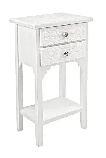 Mobiletto bianco 2 cassetti +ripiano Cassettiere ANDREA BIZZOTTO   