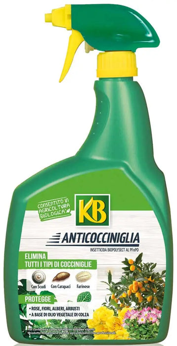 Anticocciniglia Biologico per Piante Ornamentali 800 ml – KB Biopolysect