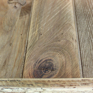 Libreria in legno di pino riciclato 120x43x183 cm colore marrone