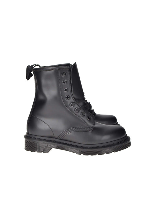 Dr. Martens 1460 Mono Stivali In Pelle Con Lacci Sottopiede Imbottito Suola In Gomma