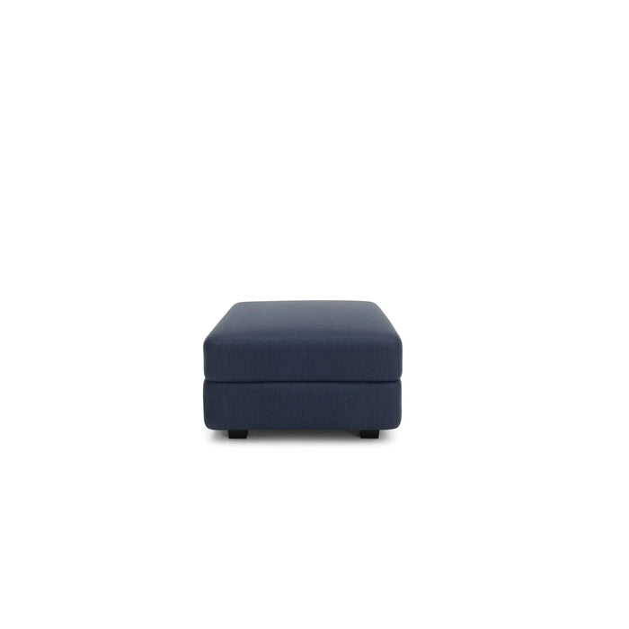 Divano Modulare GRACIA - Modulo Pouf Blu Scuro