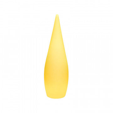 Lampada luminosa a goccia in polietilene, ricaricabile USB, 120 cm