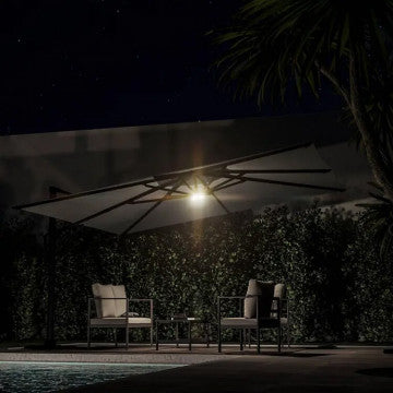 Luce LED con telecomando, altoparlante Bluetooth e caricatore USB