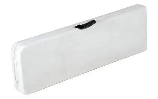 PANCA BIRR.PIEGH.183X28X44 BIANCO Panchine da giardino Store   