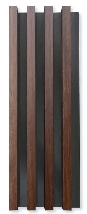 Pannello murale WPC doghe effetto legno 280x16,6x2,0 noce chiaro