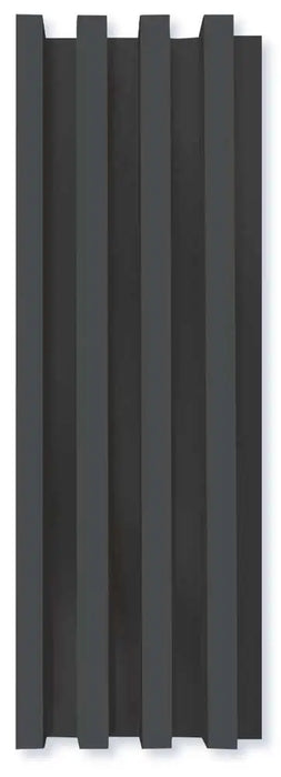 Pannello murale WPC doghe 280x16,6x2,0 grigio matt