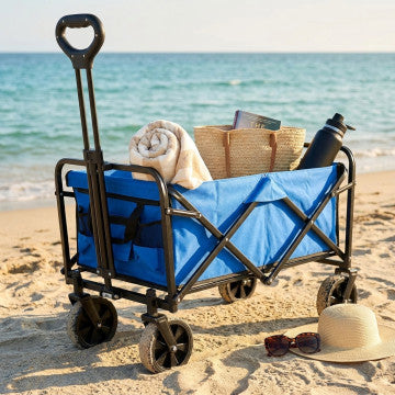 Carrello con struttura in acciaio e tela oxford 600D, portata 80 kg