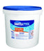 Secchio bianco con etichetta blu e rossa, contenente Dicloro Granulare 56% disinfettante per piscine, materiale plastico, uso esterno, SKU: PP-POOL-004