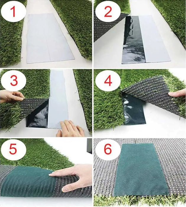 Ruban adhésif pour joints de pelouse cm. 15 x 5 mètres