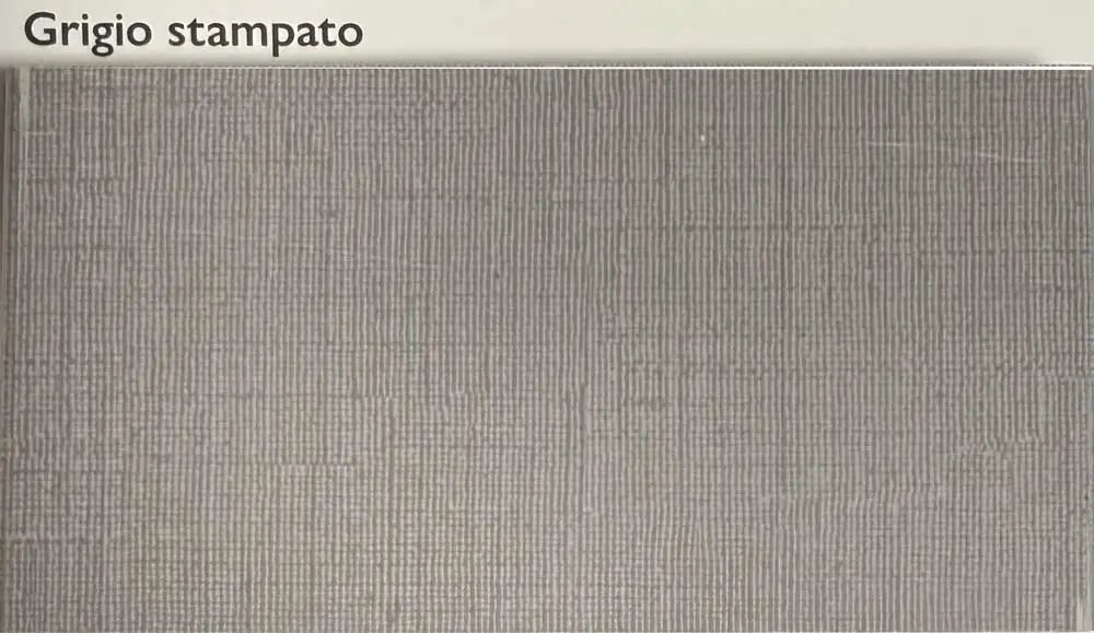 Guida Superiore per Porta a Soffietto 10x180 cm – Grigio Stampato