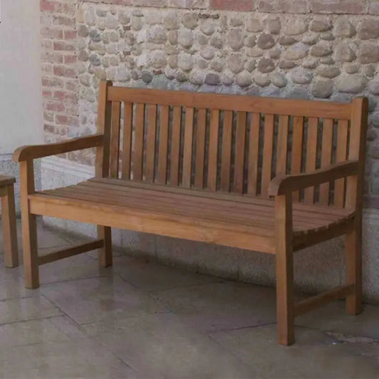 Panca lidia 150 in legno Teak 150x65x90cm Panchine da giardino Hobby Shop Solution   