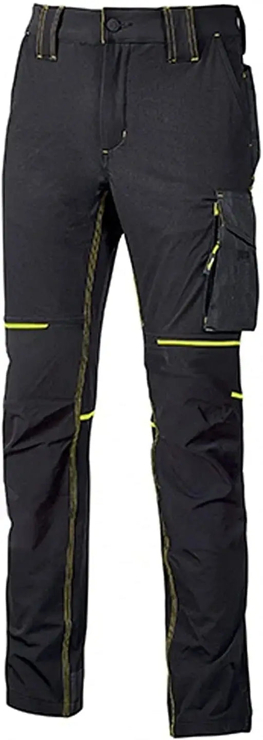 Pantaloni world black carbon Abbigliamento da lavoro U-POWER   