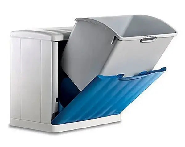Pattum.amica-ecospace col.azz.4x3x4 Pattumiera STEFANPLAST   