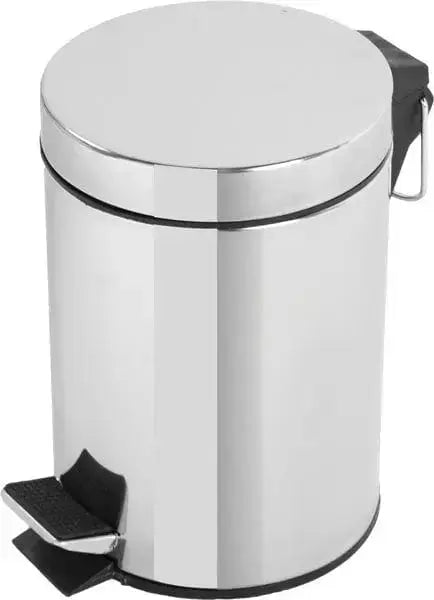 Pattumiera da bagno acciaio cromato 5 lt. Arredo Bagno e Accessori AB BREND   