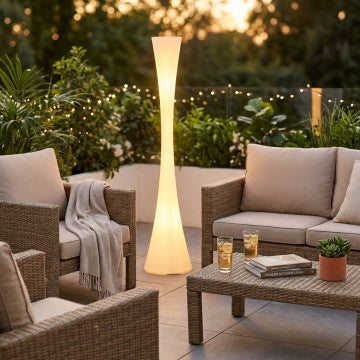 Lampada luminosa in polietilene con alimentazione USB ricaricabile