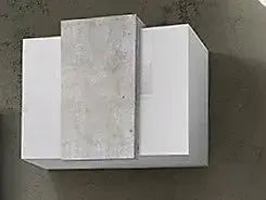 Pensile Moderno Bianco Lucido in Cemento CORO Pensili Italy Web forniture   