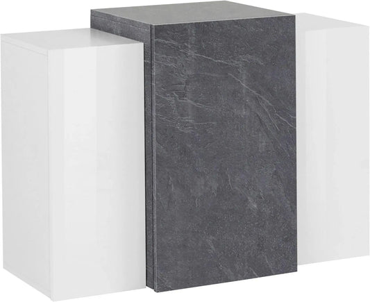 Pensile Moderno Bianco Lucido CORO - Report Pensili Italy Web forniture   